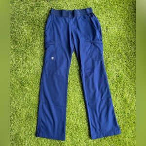 Healing hands navy scrub pants